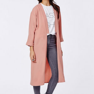 Anais Crepe Duster Coat
